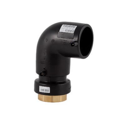 EL-OVERGANGSMUFFE BØJNING 90º INDV. GEVIND