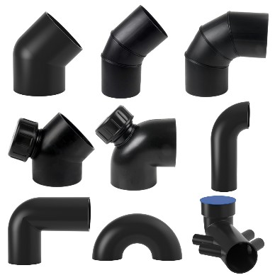 HDPE Afløbsbøjning