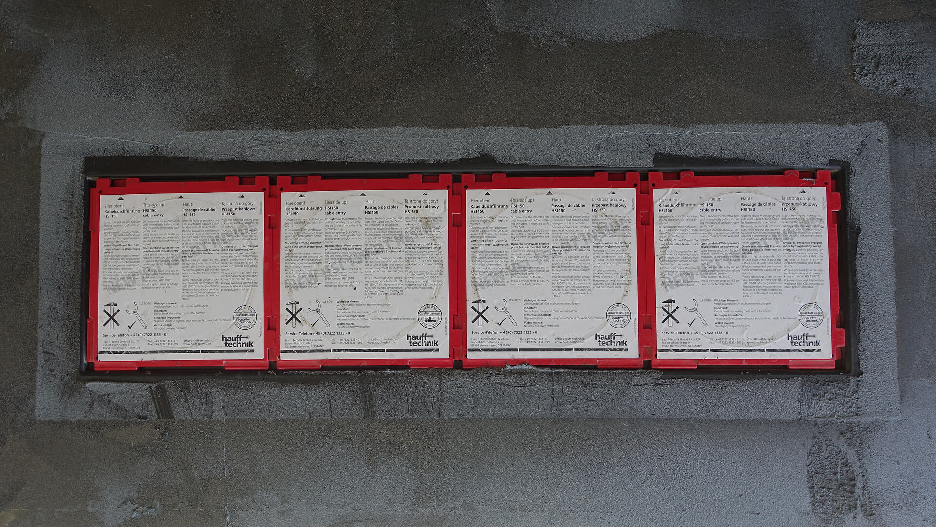 Enkelt vægindsats med flangetilslutning_2