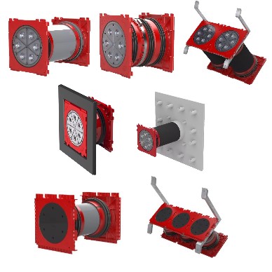 Tilslutninger på begge sider HSI150 & HSI90